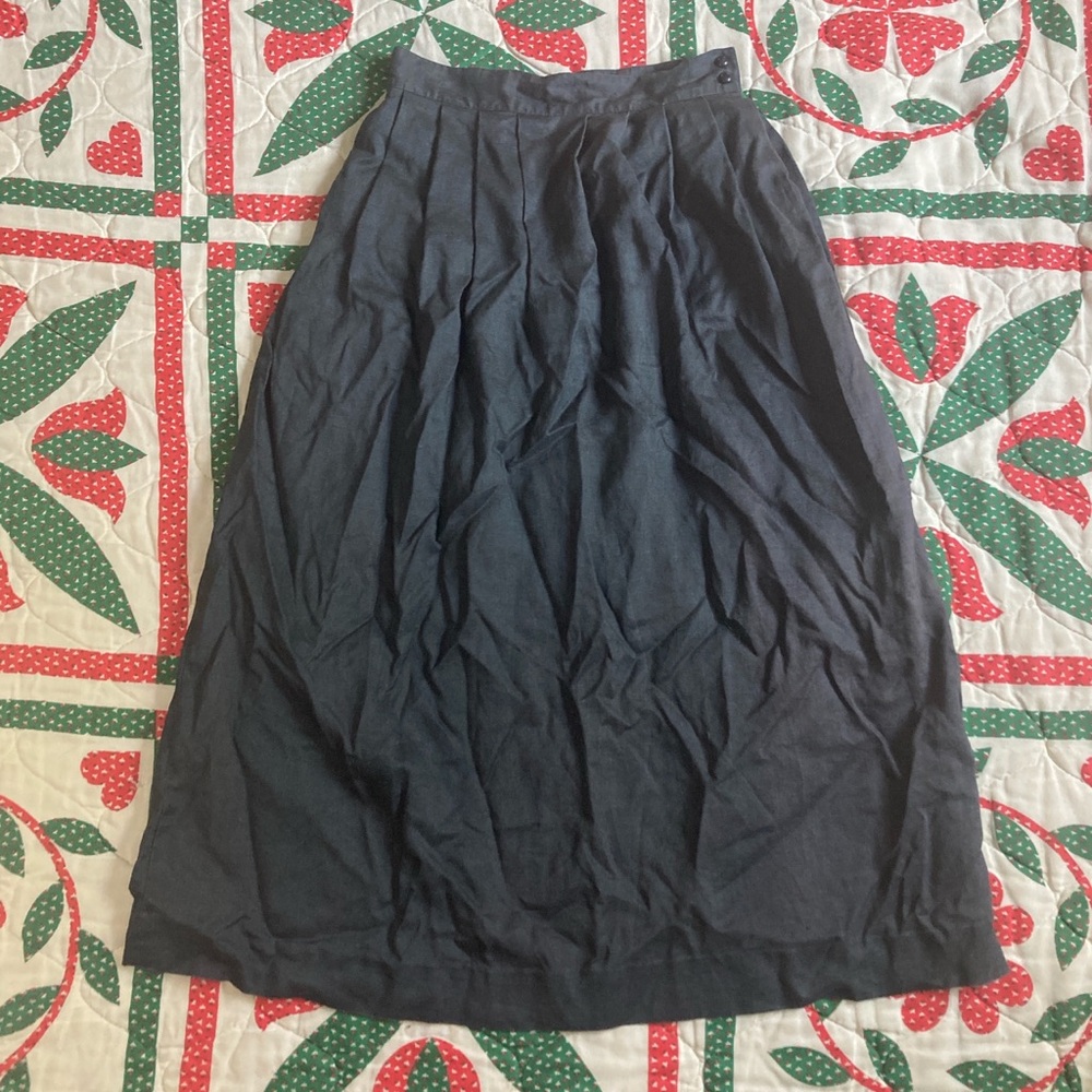 Vintage linen skirt